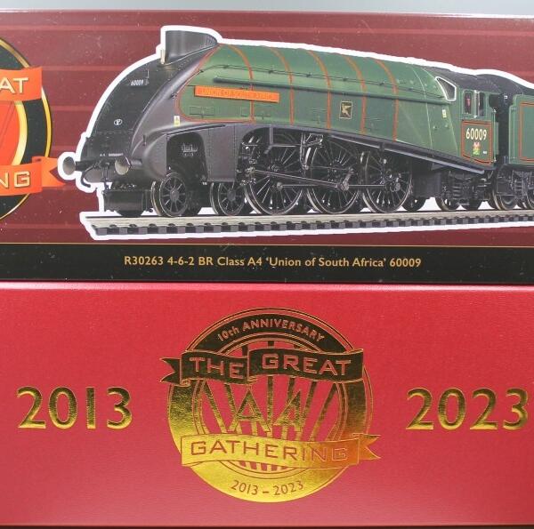 Hornby R30263 'Hornby Dublo' BR ex LNER, Class A4, 4-6-2 Loco, 60009 'Union of South Africa': Great Gathering 10th Anniversary