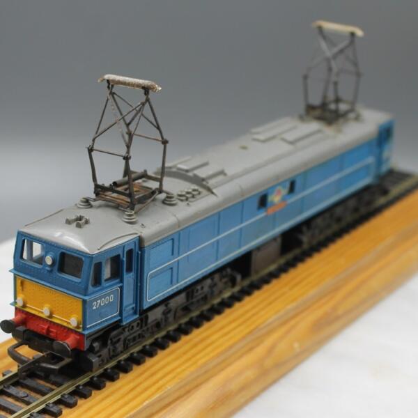 Tri-ang R351 EM2 Electric Loco E27000 Electra Early Lined Blue
