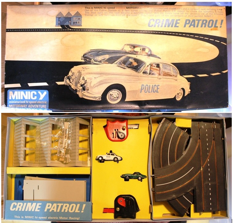 Minic M1519 Crime Patrol Set + Literature